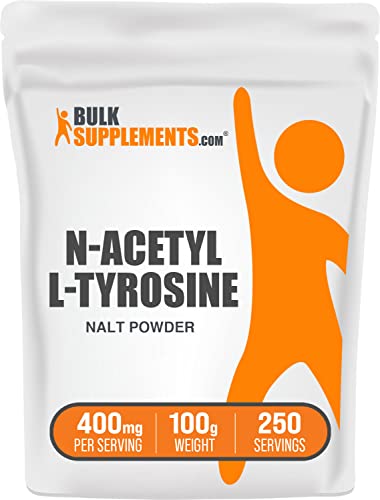 Book Cover BULKSUPPLEMENTS.COM N-Acetyl L-Tyrosine Powder - L Tyrosine Supplement - Tyrosine Powder - NALT N-Acetyl-L-Tyrosine - Energy & Focus Supplement - 400mg per Serving (100 Grams - 3.5 oz)