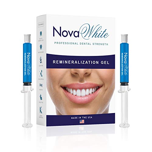 Book Cover NovaWhite Remineralization Gel, 40+ Treatments, Reduces Teeth Sensitivity, Strengthens Tooth Enamel, Teeth Sensitivity Treatment, Remineralizing Gel for Sensitive Teeth & Teeth Repair, Desensitizing