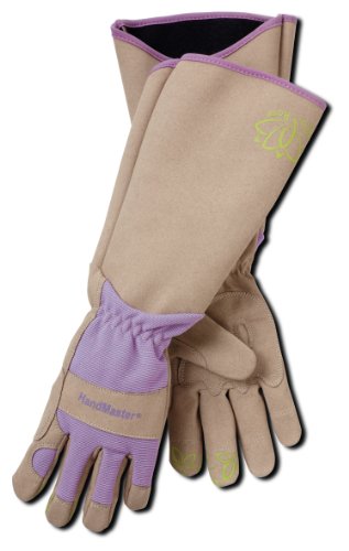 Book Cover Magid Glove & Safety Professional Rose Pruning Thorn Resistant Gardening Gloves with Long Forearm Protection for Women (BE195TM) - Puncture Resistant, Medium (1 Pair)