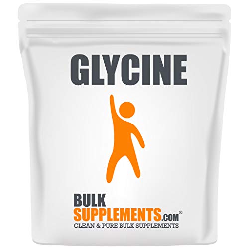 Book Cover BulkSupplements Pure Glycine Powder (250 Grams)