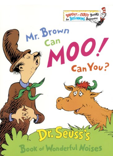 Book Cover Mr. Brown Can Moo! Can You? (Bright & Early Books)