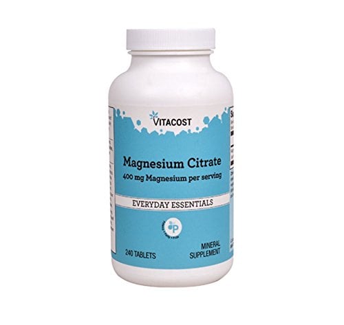Book Cover Vitacost Magnesium Citrate -- 400 mg - 240 Tablets