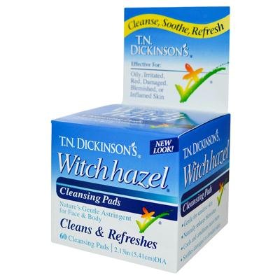 Book Cover Dickinson Brands - T.N. Dickinson's Witch Hazel Cleansing Pads - 60 Pad(s)
