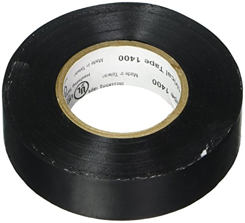 Book Cover 3M Economy Vinyl Electrical Tape 1400, 3/4 in x â€Ž60 ft, 1-1/2 in Core,Black