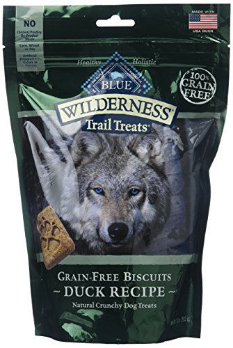 Book Cover Blue Buffalo Wilderness Trail Treats Grain Free Duck Dog Biscuits 2 Packages - 10 Ounces each