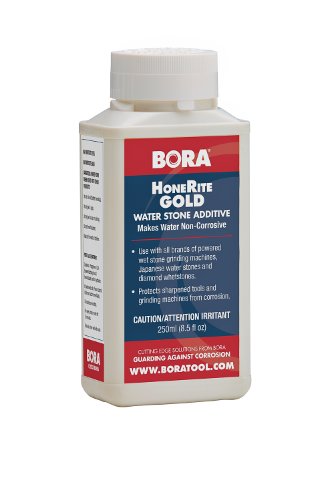 Book Cover HoneRite Gold STN-HRG250 250ml Honing Solution. The Grinding/Sharpening Additive That is Specifically Formulated to Make Water Non-Corrosive and help protect against Rust