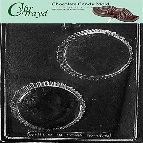 Book Cover Cybrtrayd AO137 Giant Peanut Butter Cup All Occasions Chocolate Candy Mold