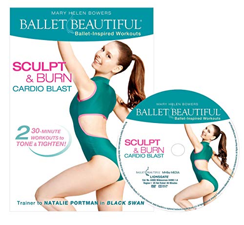 Book Cover Ballet Beautiful Ballet Workout DVD - Sculpt & Burn Cardio Blast. Mary Helen Bowers Barre Dance Inspired Fitness DVD