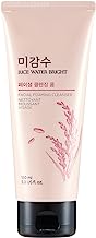 Book Cover The Face Shop Rice Water Bright Light Face Cleansing Foam & 3 Piece Set | Refreshing Face Wash for All Skin Type | Double Cleanse Set | Makeup & Dead Skin Removal, Hydrating & Brightening 5 Fl Oz (Pack of 1)