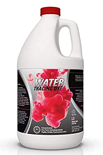 Book Cover Red Water Tracing & Leak Detection Flourescent Dye - 1 Gallon