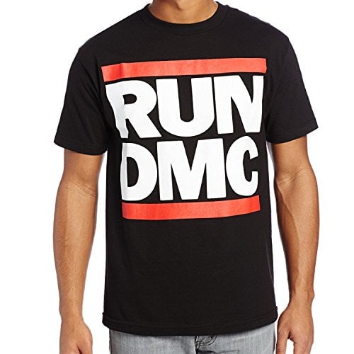 Book Cover Bravado Men's Run Dmc Logo T-Shirt