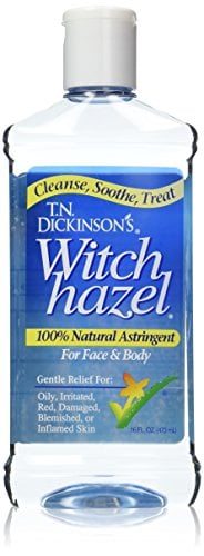 Book Cover TN Dickinson's Witch Hazel Natural Astringent, 16 oz (Pack of 3)
