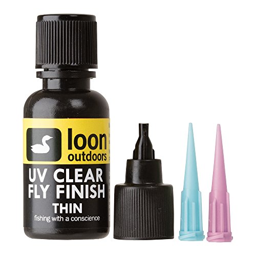 Book Cover Loon Outdoors UV CLEAR FLY FINISH, Thin, 1/2 OZ.