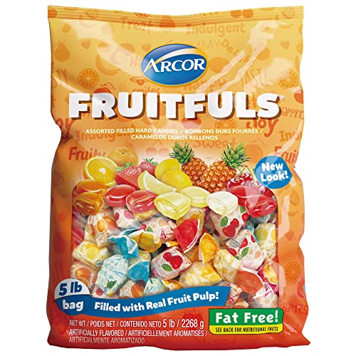 Book Cover Arcor Assorted Candies, Fruit Filled, 5-Lb Bag