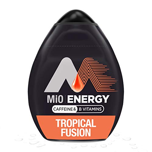 Book Cover MiO Energy Tropical Fusion Naturally Flavored Liquid Water Enhancer 1.62 Fl Oz (Pack of 12)