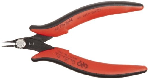 Book Cover Hakko CHP PN-20-M Steel Super Specialty Pointed Nose Micro Pliers with Smooth Jaws, 1.0mm Nose by Hakko