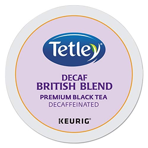 Book Cover Tetley DECAF British Blend Tea 48 K-Cup