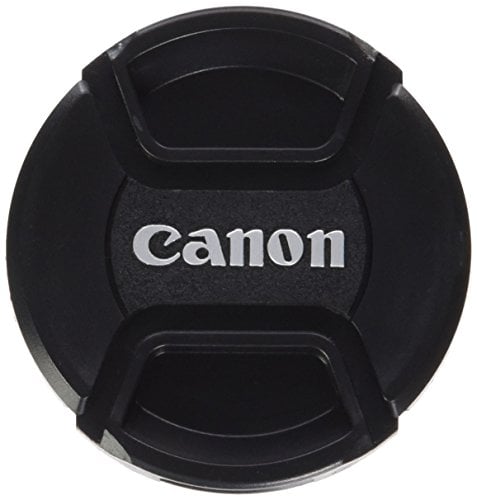Book Cover Generic 58mm Lens Cap For Canon Replaces E-58 II - Black - 58U