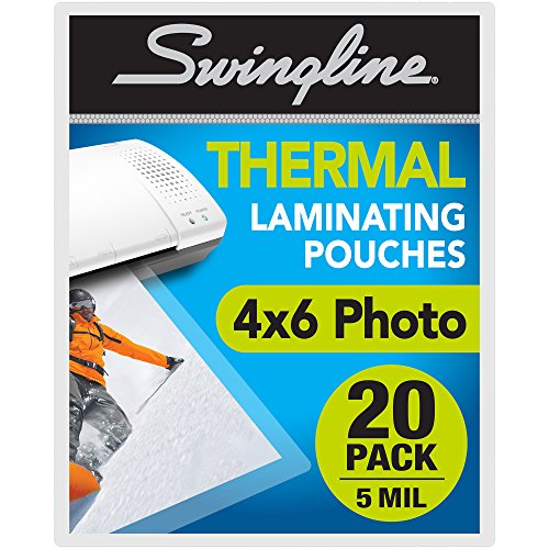 Book Cover Swingline Thermal Laminating Pouch, 4