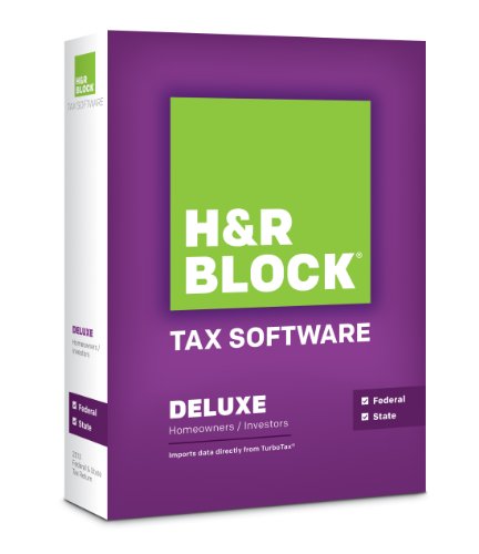 Book Cover [OLD VERSION] H&R Block Tax Software 2013 Deluxe + State