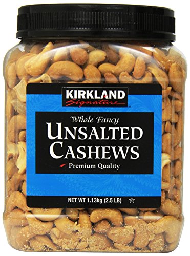 Book Cover Kirkland Signature Whole Fancy Unsalted Cashews