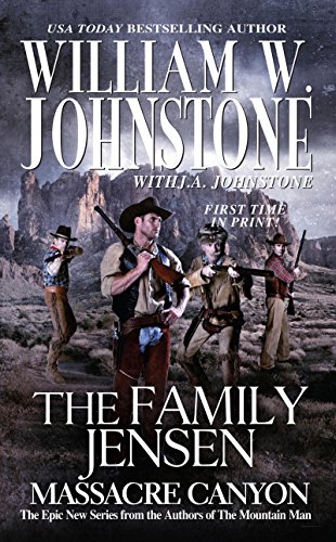 Book Cover Massacre Canyon (Family Jensen Book 5)