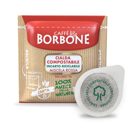Book Cover Caffe Borbone 150 Single Served Espresso Coffee Pods, Red Blend, Creamy Espresso with Deliciously Persistent Flavor, Roasted and Freshly Packaged in Italy