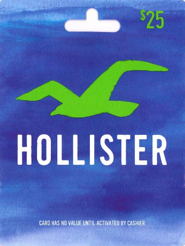 Book Cover Hollister Gift Card $25