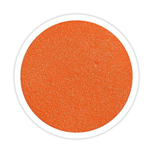 Book Cover Sandsational Orange Unity Sand~1.5 lbs (22 oz), Colored Sand for Weddings, Vase Filler, Home Décor, Craft Sand