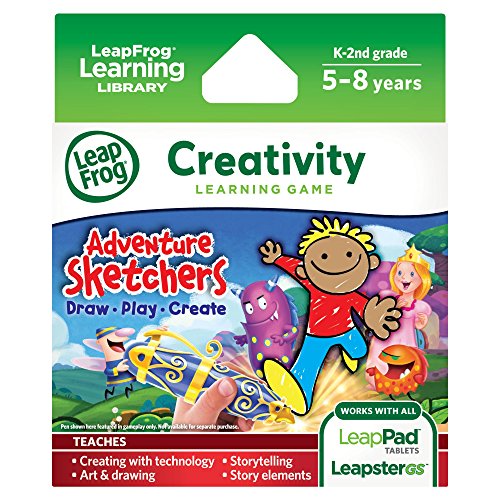 Book Cover Leapfrog Explorer Learning Game Adventure Sketchers