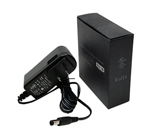 Book Cover iMBAPrice 12V Dc Wall Power Adapter Ul Listed Supply (5-Feet, 1A(1000Ma))