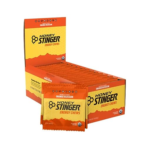 Book Cover Honey Stinger Organic Energy Chews, Orange Blossom 12/Box - 72319