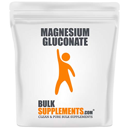 Book Cover BulkSupplements Magnesium Gluconate Powder (1 Kilogram)