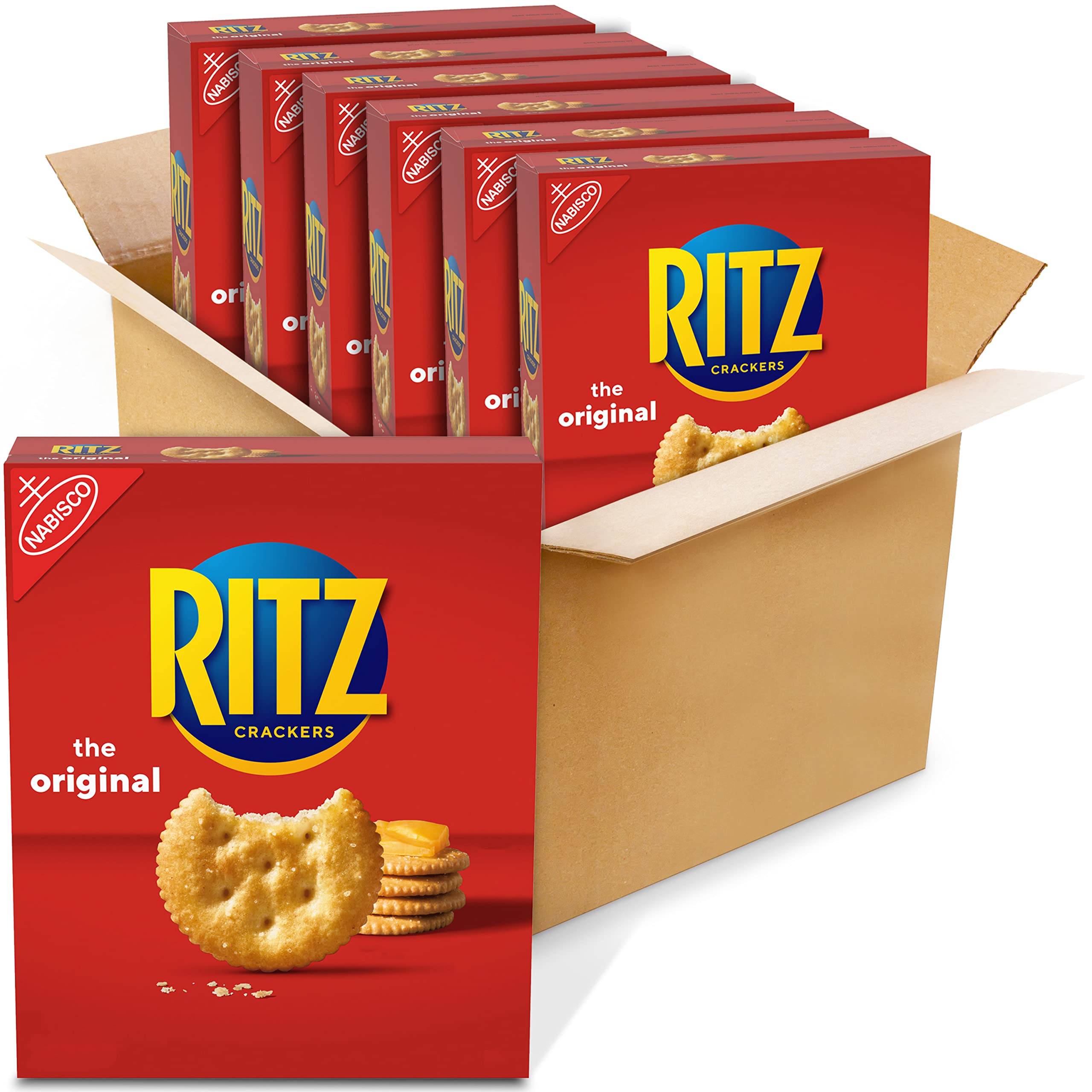 Book Cover RITZ Original Crackers, 6 - 10.3 oz Boxes