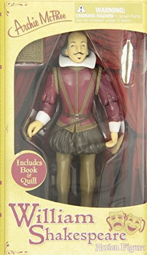 Book Cover Accoutrements William Shakespeare Action Figure