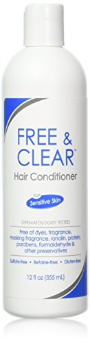 Book Cover Free & Clear Hair Conditioner 12 oz (Pack of 3)