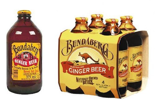 Book Cover Bundaberg Ginger Beer Non-alcoholic Beverage (Australia) 12-pack 375ml