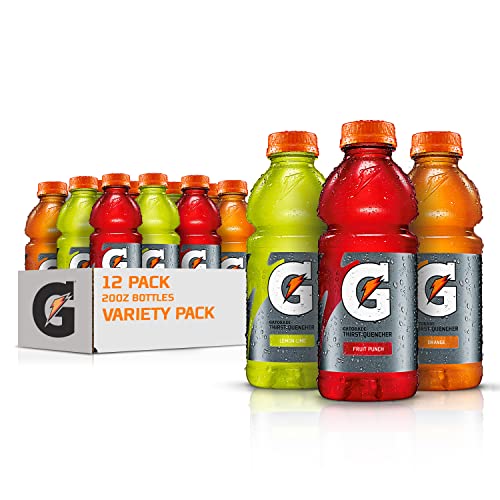 Book Cover Gatorade Original Thirst Quencher Variety Pack, 20 Ounce Bottles (Pack of 12)