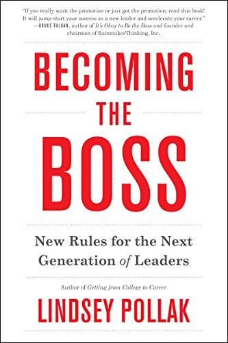 Book Cover Becoming the Boss: New Rules for the Next Generation of Leaders