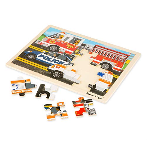 Book Cover Melissa & Doug To The Rescue! Jigsaw 24pc