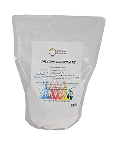 Book Cover 5 Pounds Calcium Carbonate Powder 