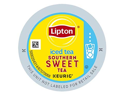 Book Cover Lipton Southern Sweet Tea K-Cup Portion Pack for Keurig Brewers, 88 Count