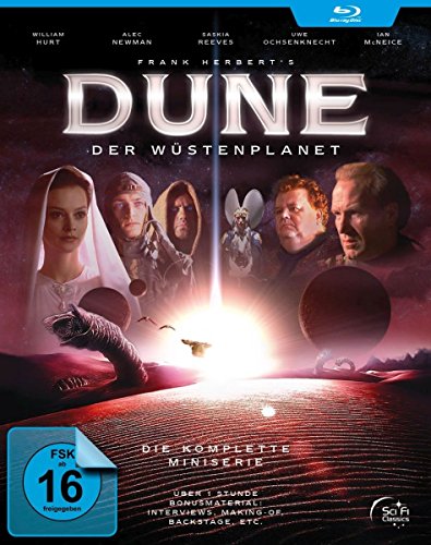 Book Cover Dune - Complete Series - 2-Disc Set ( Frank Herbert's Dune (3 Parts) ) [ Blu-Ray, Reg.A/B/C Import - Germany ]