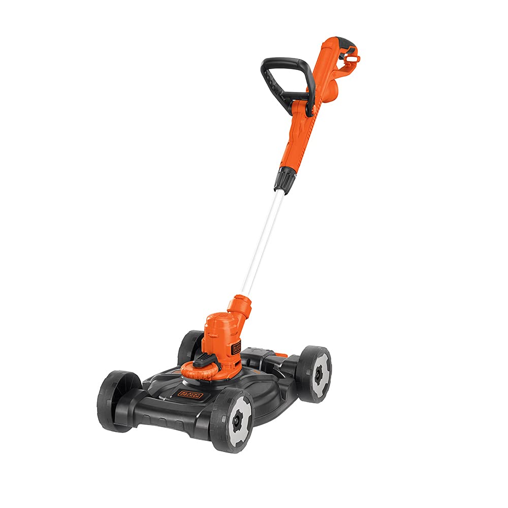 Book Cover BLACK+DECKER 3-in-1 String Trimmer/Edger & Lawn Mower, 6.5-Amp, 12-Inch, Corded (MTE912) (Power cord not included)
