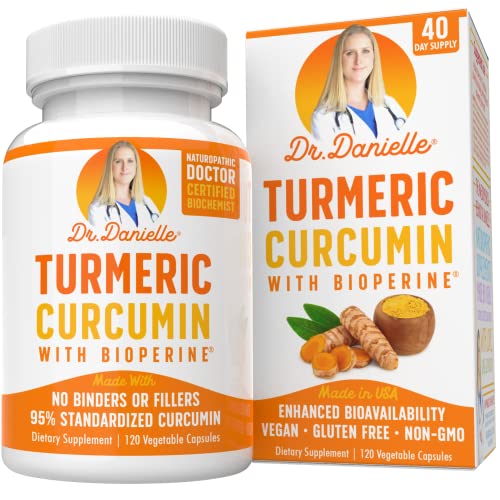 Book Cover Turmeric Curcumin with BioPerine 1500mg. Highest Potency Available. Premium Organic Joint & Healthy Inflammatory Support. Organic, Vegan, Non-GMO, Gluten Free Capsules with Black Pepper Extract