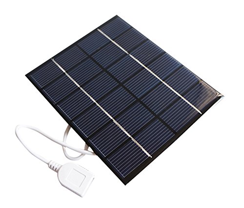 Book Cover Sunnytech® 2w 6v USB Mini Solar Panel Module DIY Polysilicon Solar Epoxy Cell Charger B032