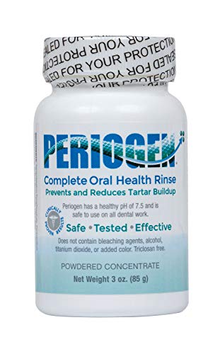 Book Cover Periogen Tartar Dissolving Oral Rinse, Powdered Concentrate, 3oz, 45 Day Supply
