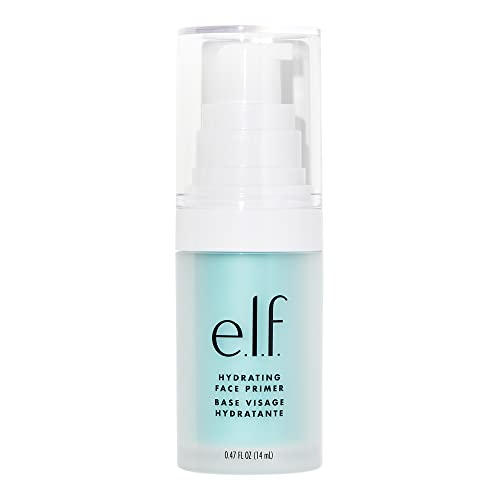 Book Cover e.l.f, Hydrating Face Primer, Lightweight, Long Lasting, Creamy, Hydrates, Smooths, Fills in Pores and Fine Lines, Natural Matte Finish, Infused with Vitamin E, 0.47 Oz