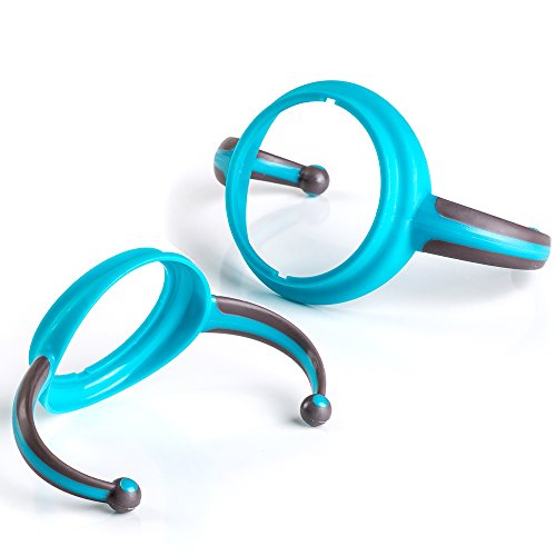 Book Cover Joovy Dood Sippy Cup Handles, Turquoise, 2 Count
