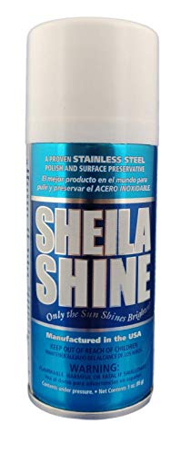 Book Cover Sheila Shine Stainless Steel Cleaning Spray, 3 oz, Kitchen Cleaner Spray for Stainless Steel